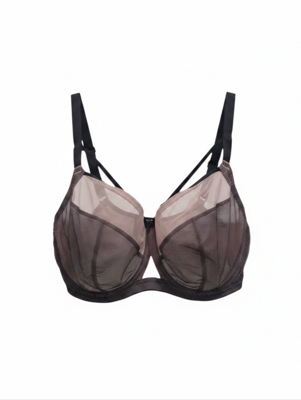Curvy Kate Victory Viva Balcony Bra 40G Sheer Mesh Underwire Lingerie Pink